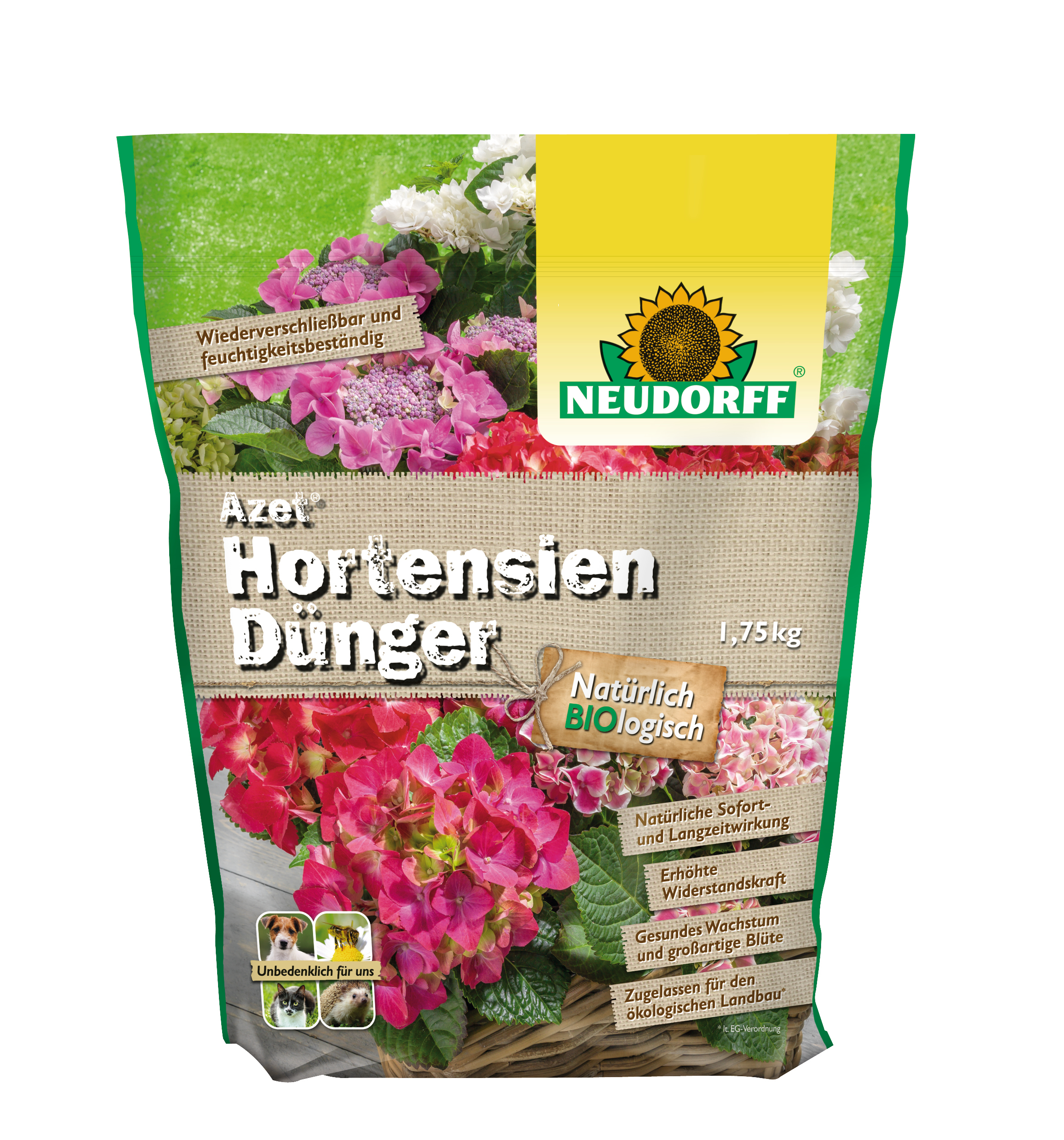 Neudorff Azet HortensienDnger 1,75kg | meingartencenter24.de - Garten  Online Shop & Weber Grill Store