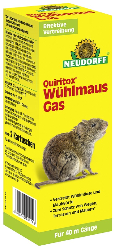 Neudorff Quiritox WhlmausGas 2 Stck | meingartencenter24.de - Garten  Online Shop & Weber Grill Store
