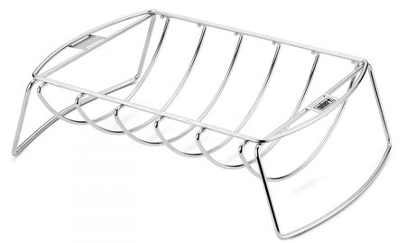 Weber Spare-Rib-Halter & Bratenkorb für Holzkohlegrills ab 57cm und Gasgrills ab Q 3000 Serie