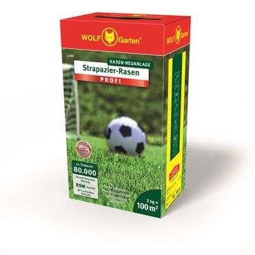 WOLF-Garten LJ 100 Strapazier-Rasen 100m², 2kg