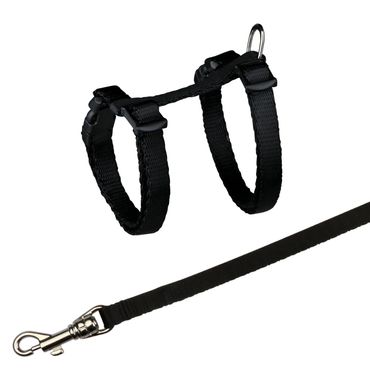 Trixie Junior Geschirr mit Leine 19-31cm 8mm