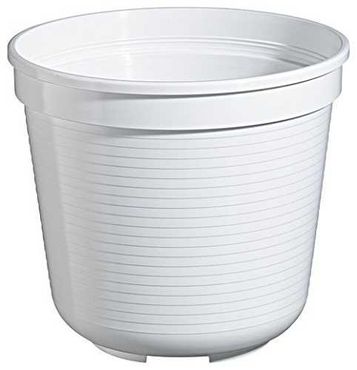 Geli Blumentopf Standard 24 cm weiß