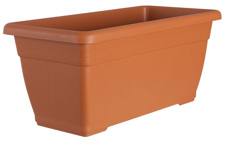 Geli Pflanztrog Plato 60 cm terracotta