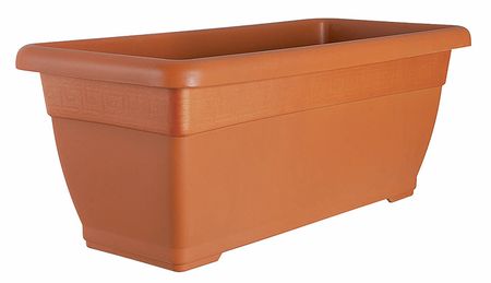 Geli Pflanztrog Plato 80 cm terracotta