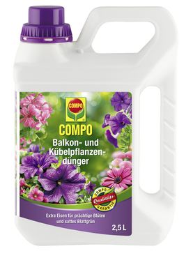 COMPO Balkon- und Kübelpflanzendünger 2,5l