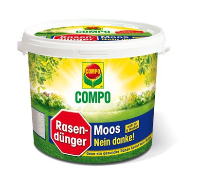 COMPO Rasendünger Moos - Nein danke! 4kg für 160m²