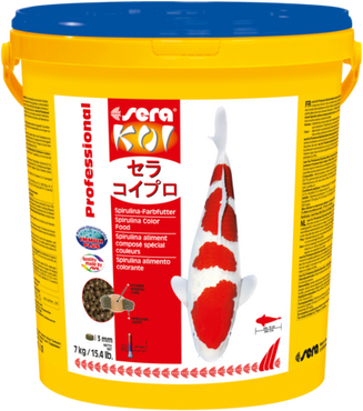 sera KOI Professional Spirulina-Farbfutter 7kg