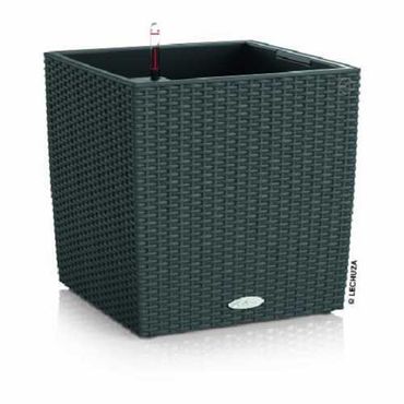 LECHUZA CUBE Cottage 50 Komplettset granit