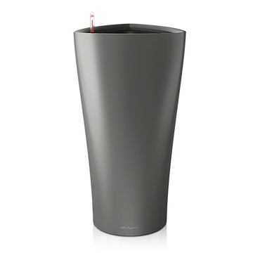 LECHUZA DELTA Premium 40 Komplettset anthrazit metallic