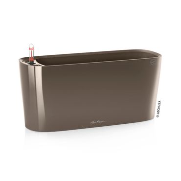 LECHUZA DELTA 20 Komplettset taupe hochglanz
