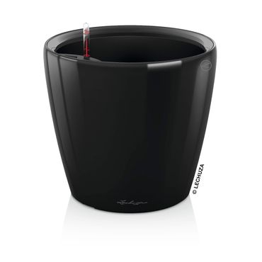 LECHUZA CLASSICO Premium LS 21 Komplettset schwarz hochglanz