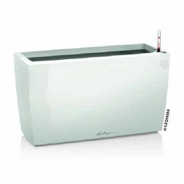 LECHUZA CARARO Premium Komplettset weiß hochglanz