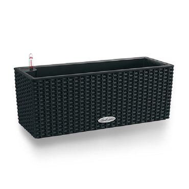 LECHUZA BALCONERA Cottage 50 Komplettset graphit schwarz