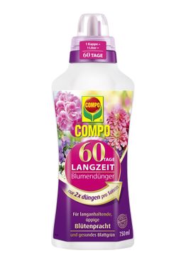 COMPO 60 Tage Langzeit Blumendünger 750ml