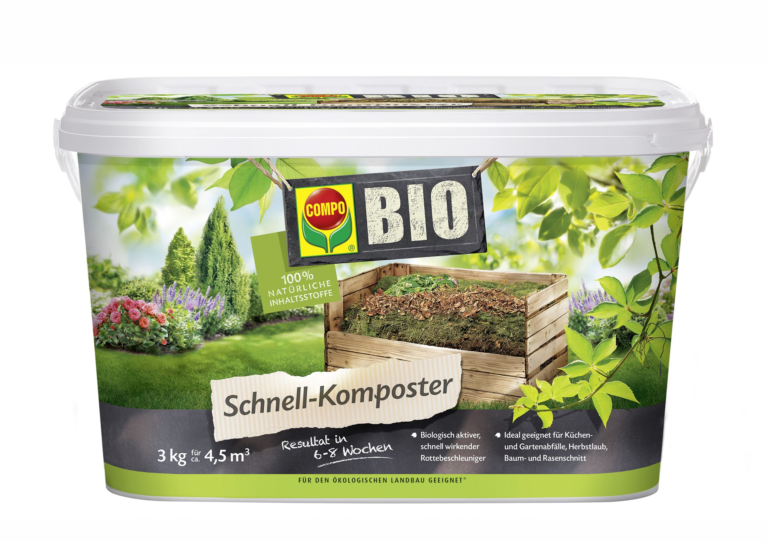 Paket] COMPO BIO Schnell-Komposter 3kg | meingartencenter24.de - Garten  Online Shop & Weber Grill Store