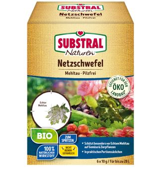 Substral Naturen Bio Netzschwefel Mehltaufrei 6x10g