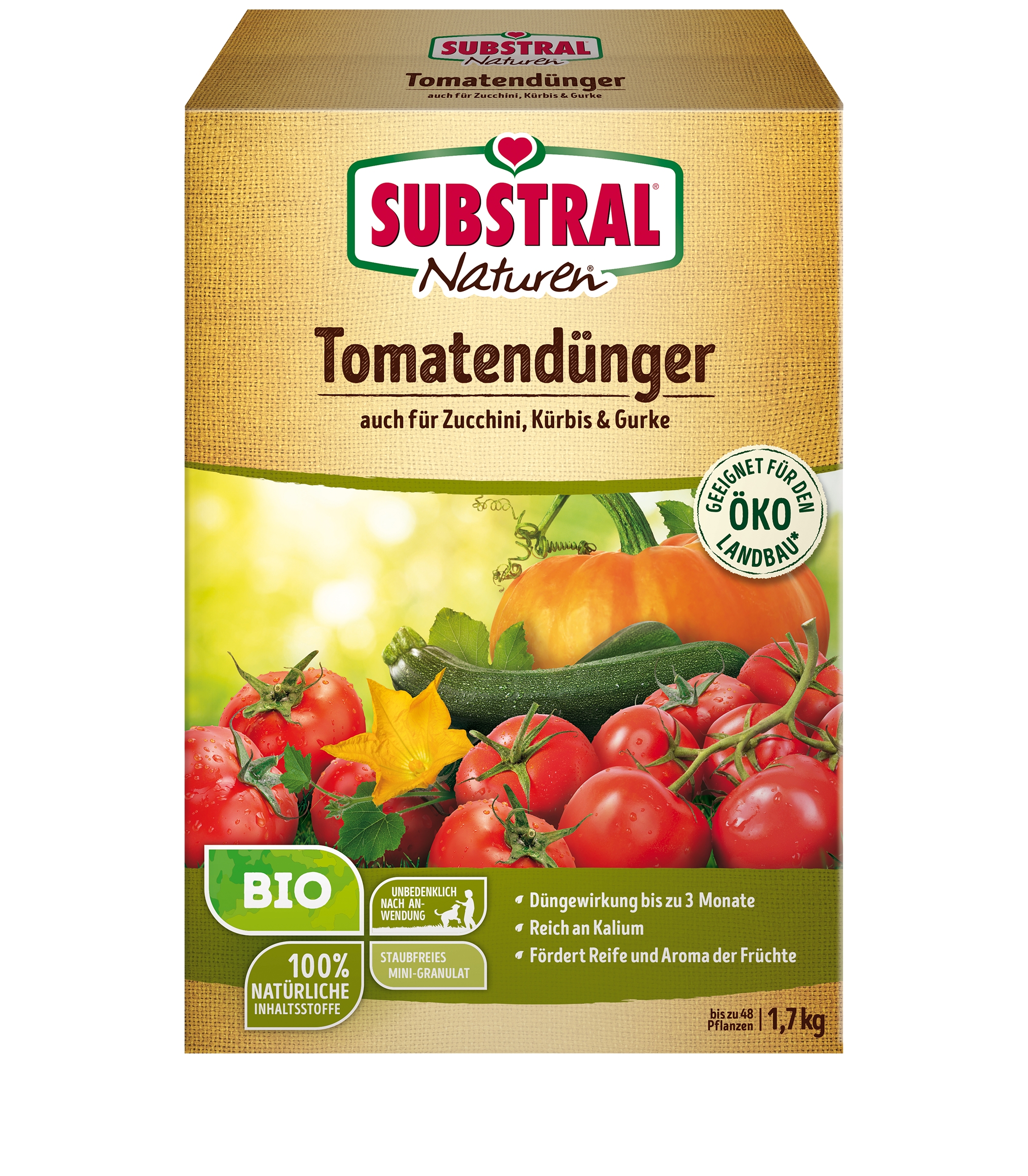 Substral Naturen Bio Tomatendnger 1,7kg | meingartencenter24.de - Garten  Online Shop & Weber Grill Store