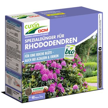 CUXIN DCM Spezialdünger für Rhododendren, Azaleen, Eriken 3kg