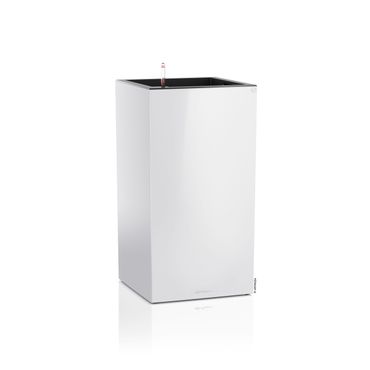 LECHUZA CANTO Premium 40 high Komplettset weiß hochglanz