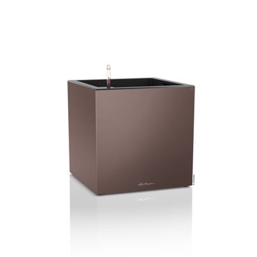 LECHUZA CANTO Premium 40 Würfel Komplettset espresso metallic