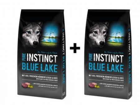 PURE INSTINCT 2x 12kg Blue Lake mit Huhn & Ente