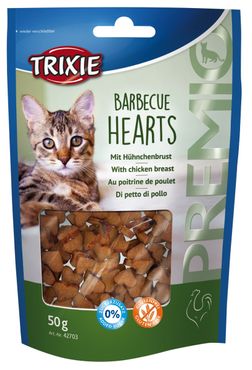 Trixie PREMIO 50g Barbecue Hearts