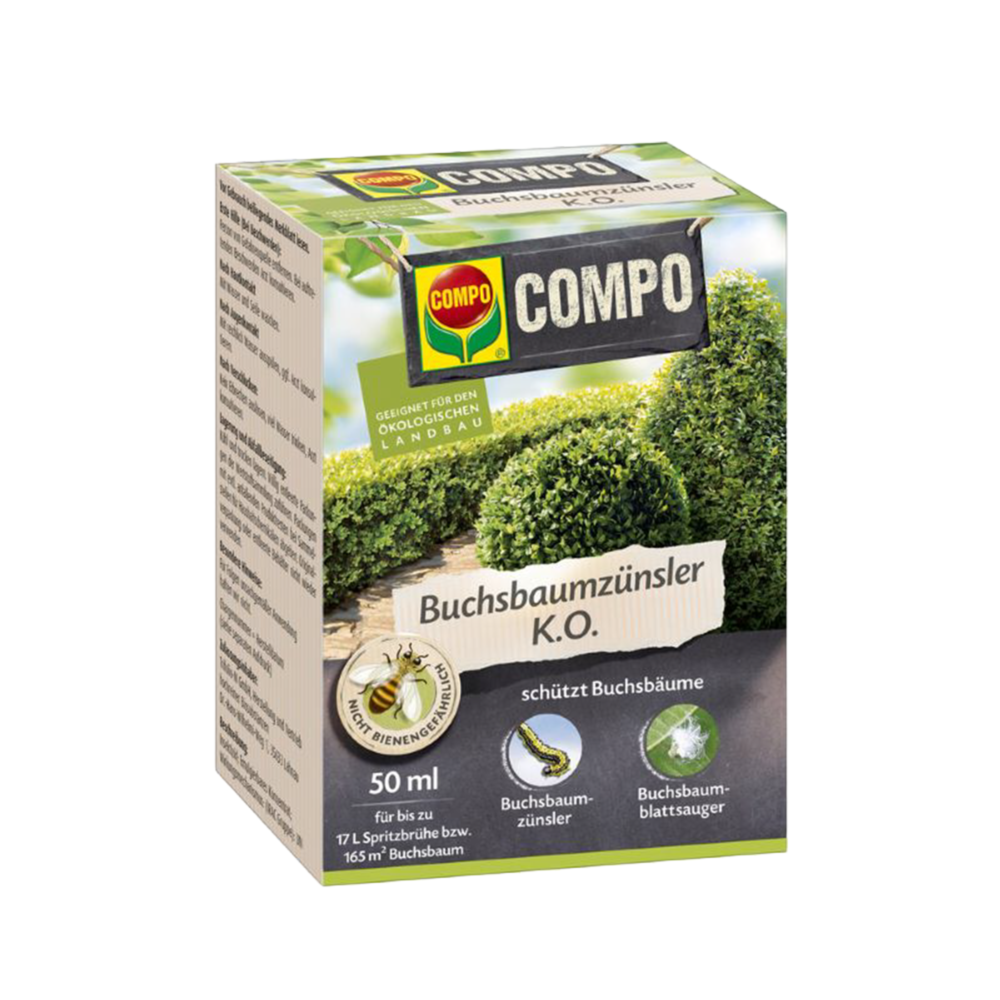COMPO Buchsbaumznsler K.O. 50ml | meingartencenter24.de - Garten Online  Shop & Weber Grill Store