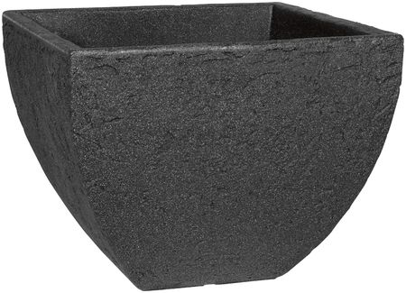 Geli Topf Stone 40 cm quadratisch anthrazit