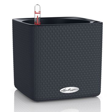 Lechuza CUBE Color 16 Komplettset schiefergrau Vorteilsset 4 Stück