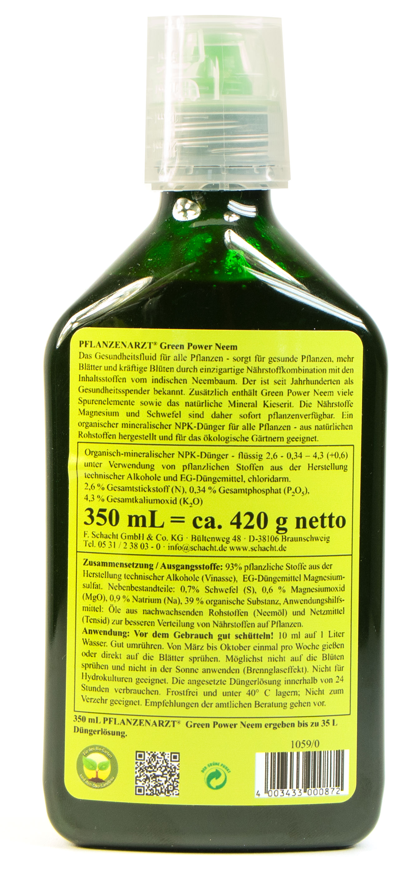 düngemittel organisch EMISTO BIO Hanf Dünger – organisch für Cannabis kaufen main image 1