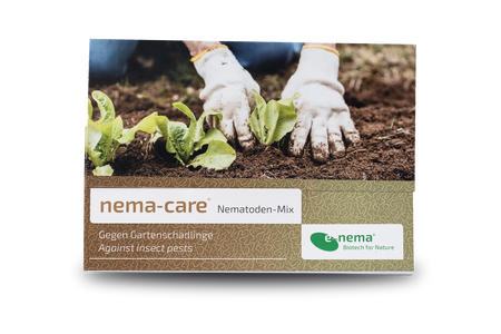 nema-care Nematoden gegen Schädlinge im Gemüsebeet 2 x 10 Mio.