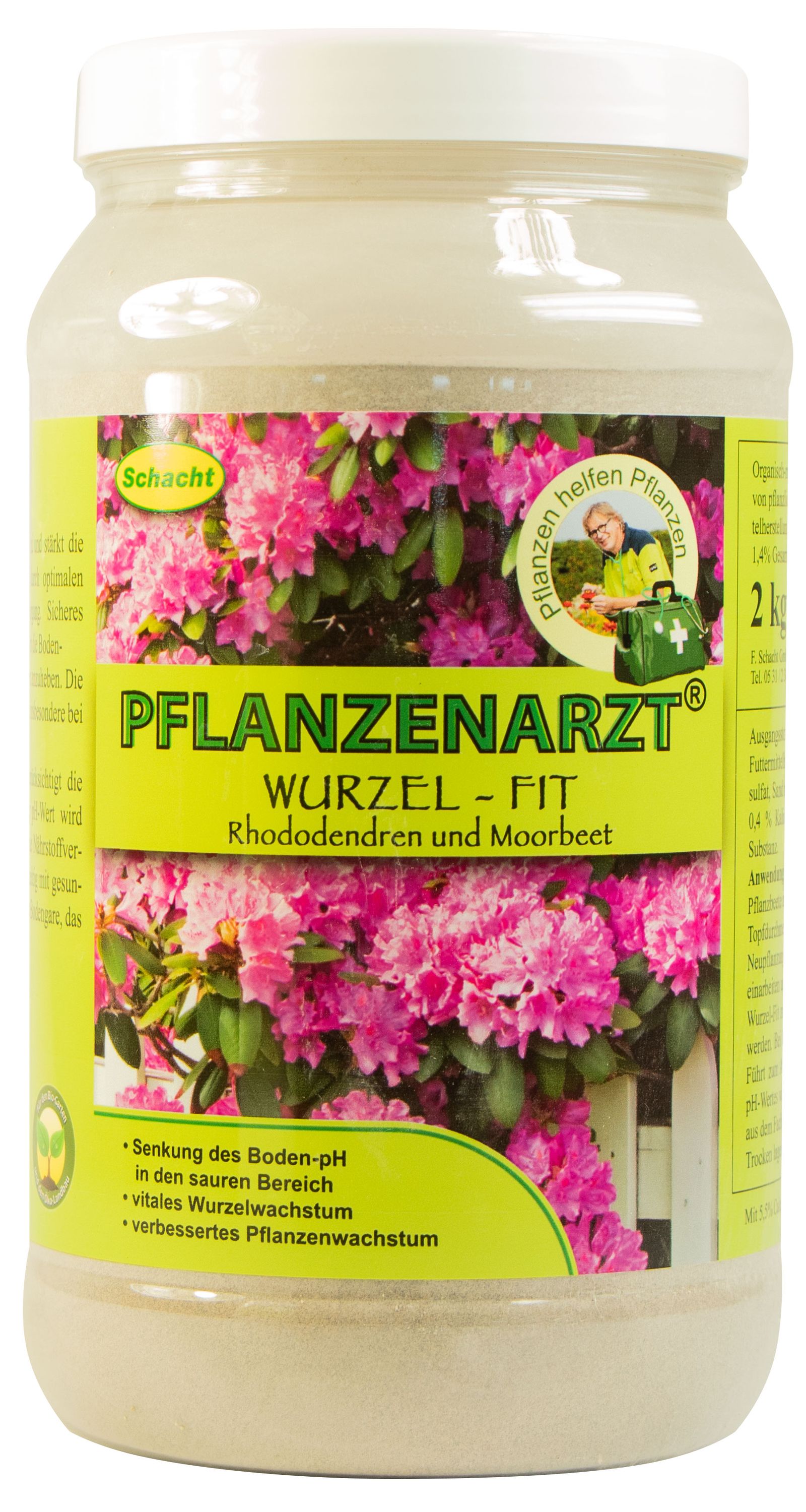 PFLANZENARZT Wurzel-Fit Rhododendron und Moorbeet 2kg |  meingartencenter24.de - Garten Online Shop & Weber Grill Store