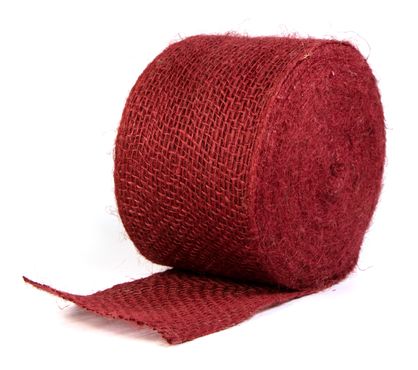 mgc24 Jute-Wickelband 25m x 10cm rot