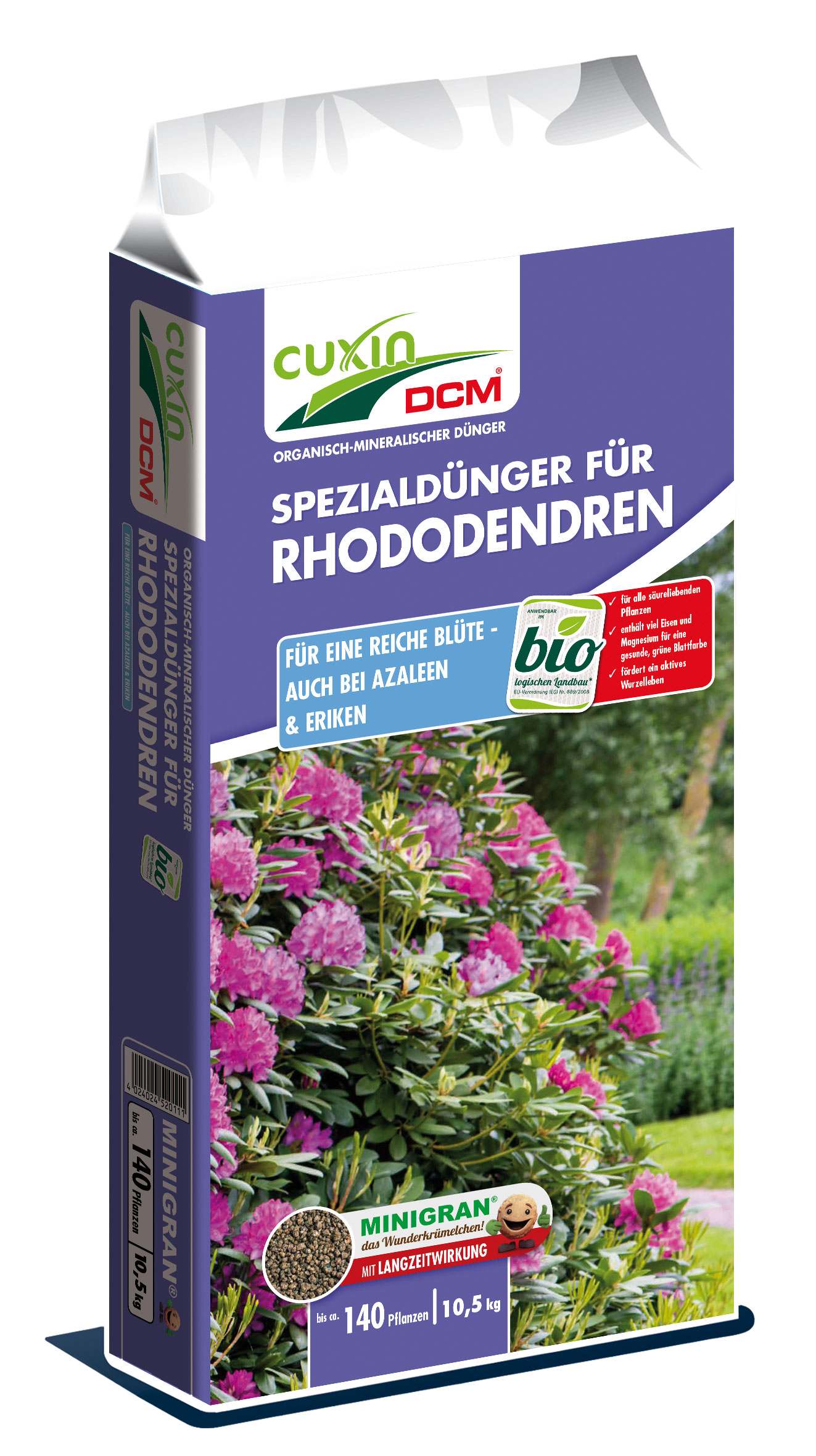CUXIN DCM Spezialdnger fr Rhododendren, Azaleen, Eriken 10,5kg |  meingartencenter24.de - Garten Online Shop & Weber Grill Store