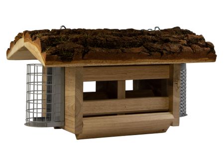 Vogelfutterhaus Eichenholz Multi