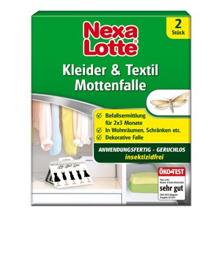 Nexa Lotte Kleider- & Textil-Mottenfalle 2 Stück