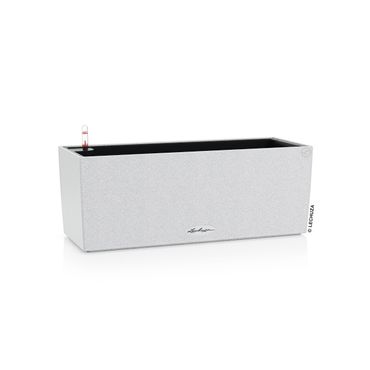 LECHUZA BALCONERA Stone 50 Komplettset quarzweiß