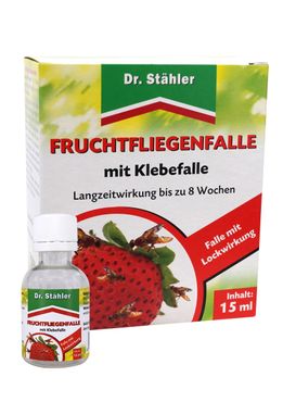 Dr. Stähler Fruchtfliegenfalle mit Klebefänger 15ml, 1 Stück