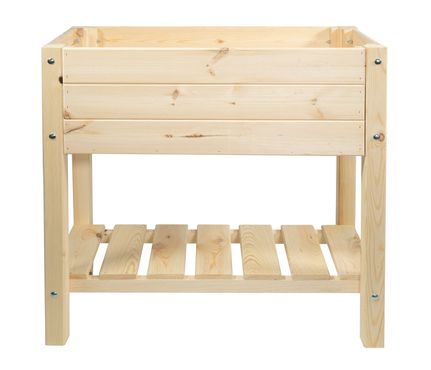mgc24 Hochbeet Massiv S 79x40x78cm Kiefernholz natur