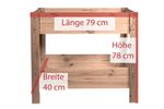 4112742-MGC0339-mgc24-Hochbeet-mit-2-Etagen-80x37-6x78cm-Kiefernholz-dunkelbraun.jpg