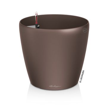 LECHUZA CLASSICO Premium 60 Komplettset espresso metallic