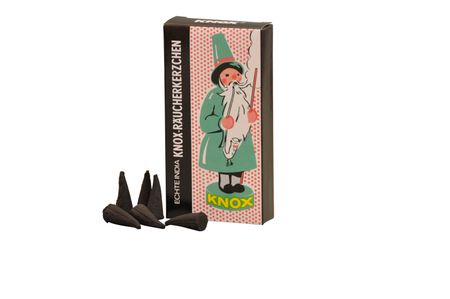 KNOX Räucherkerzen - Ostalgie-Design - Weihrauch 24 Stück