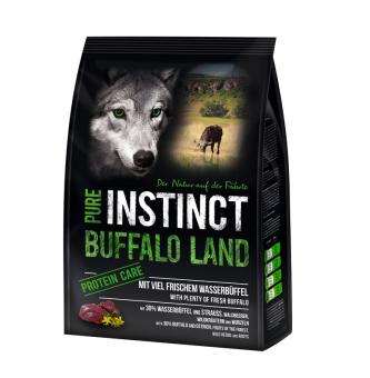 PURE INSTINCT 1kg Buffalo Land mit Büffel & Strauß