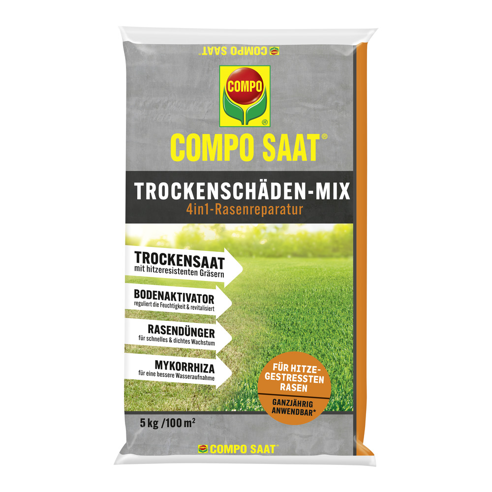 COMPO SAAT Trockenschden-Mix 4in1 5kg fr 100m | eBay.de