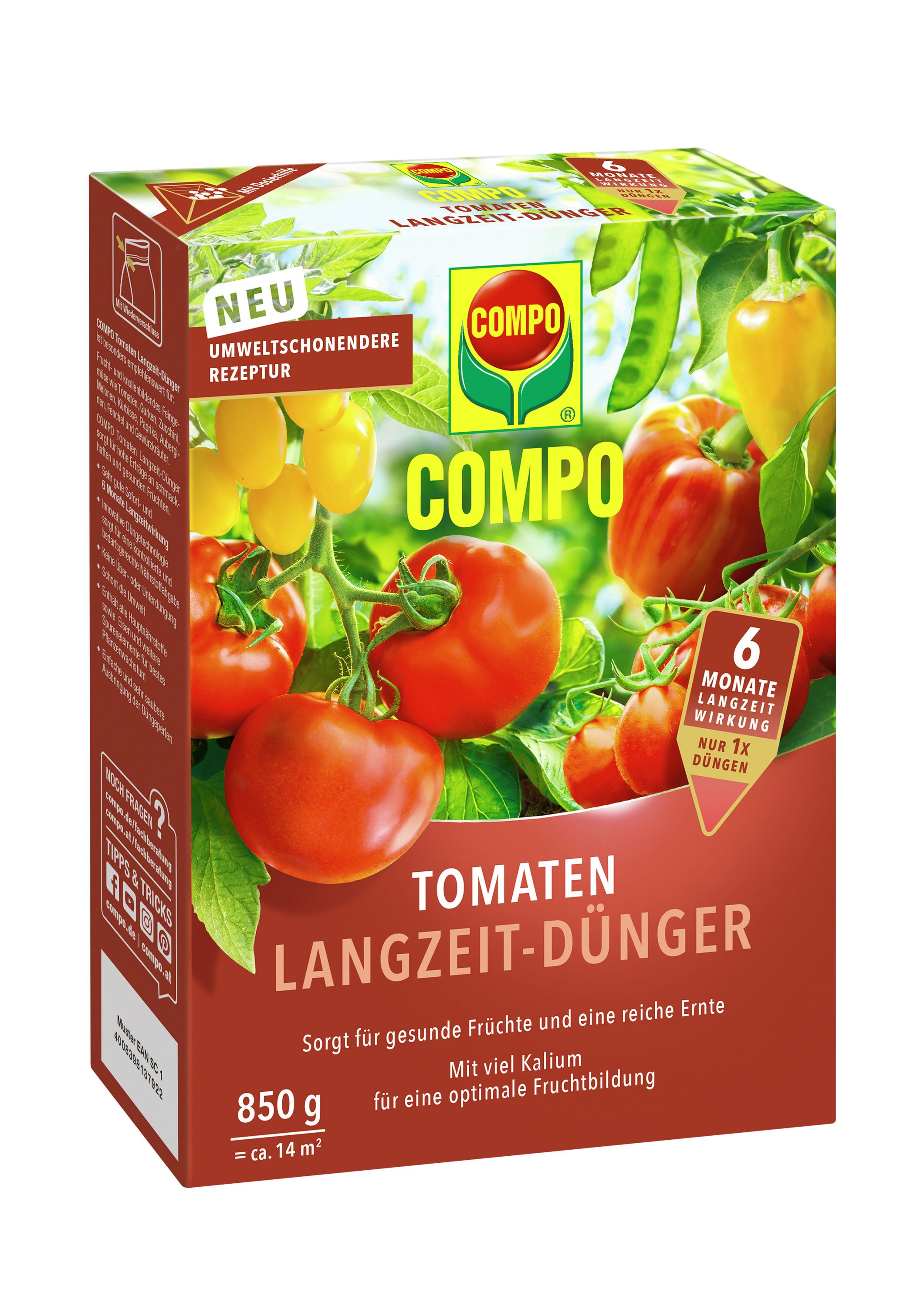 COMPO Tomaten Langzeit-Dnger 850g | meingartencenter24.de - Garten Online  Shop & Weber Grill Store