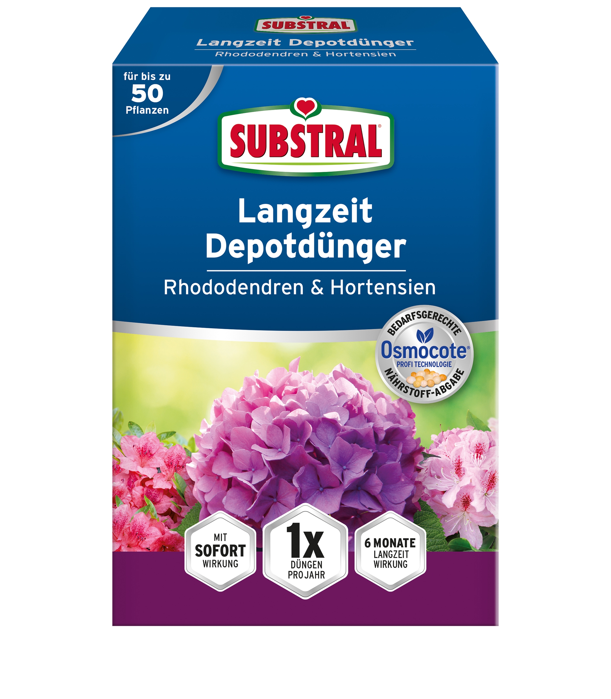 Substral Langzeit Depotdnger Rhododendren & Hortensien 750g |  meingartencenter24.de - Garten Online Shop & Weber Grill Store