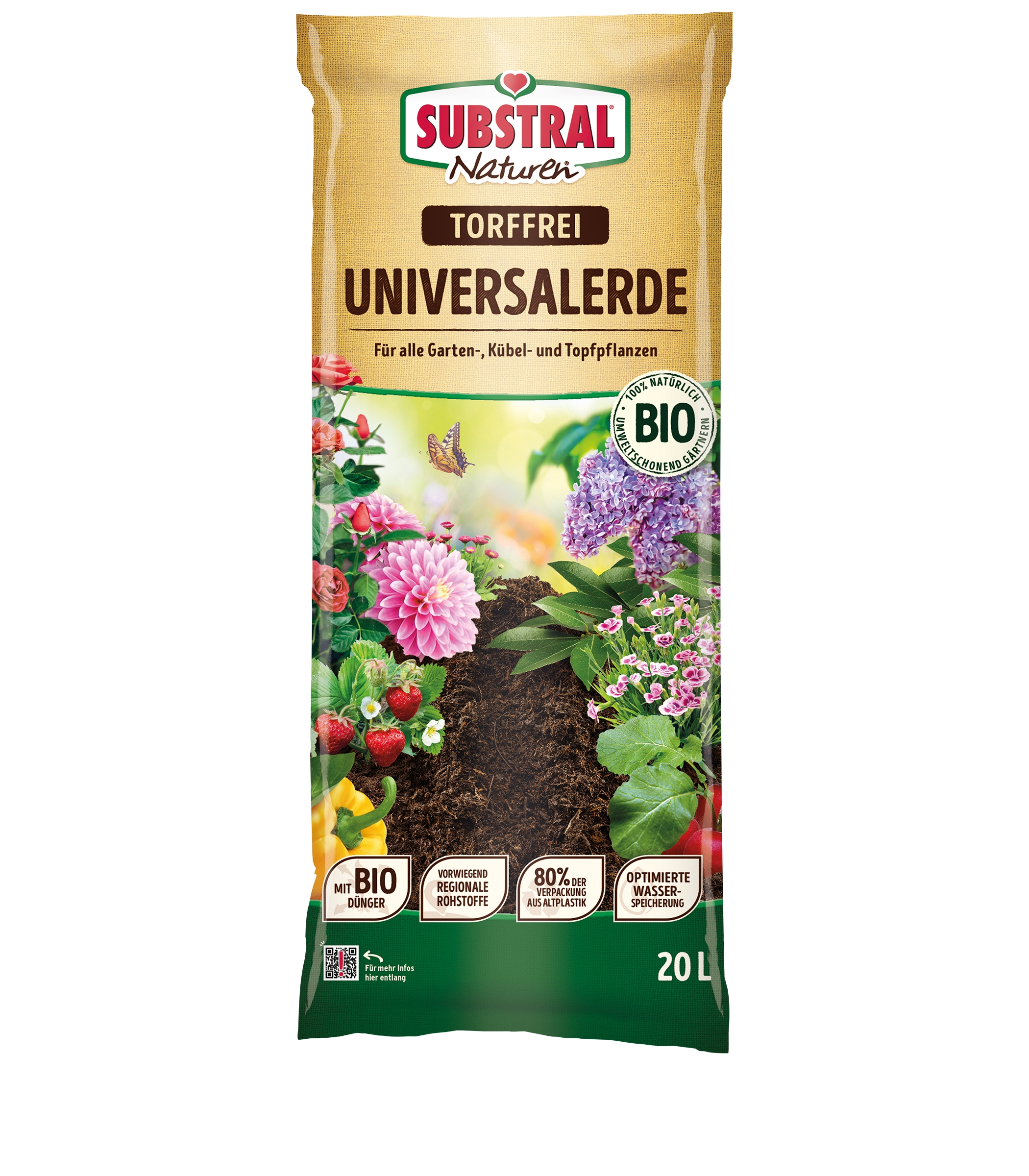 Substral Naturen Universalerde 20l | meingartencenter24.de - Garten Online  Shop & Weber Grill Store
