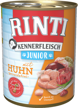 RINTI Kennerfleisch 800g Junior + Huhn