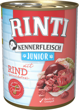 RINTI Kennerfleisch 800g Junior + Rind