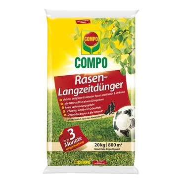 COMPO Rasen-Langzeitdünger 20kg für 800m²